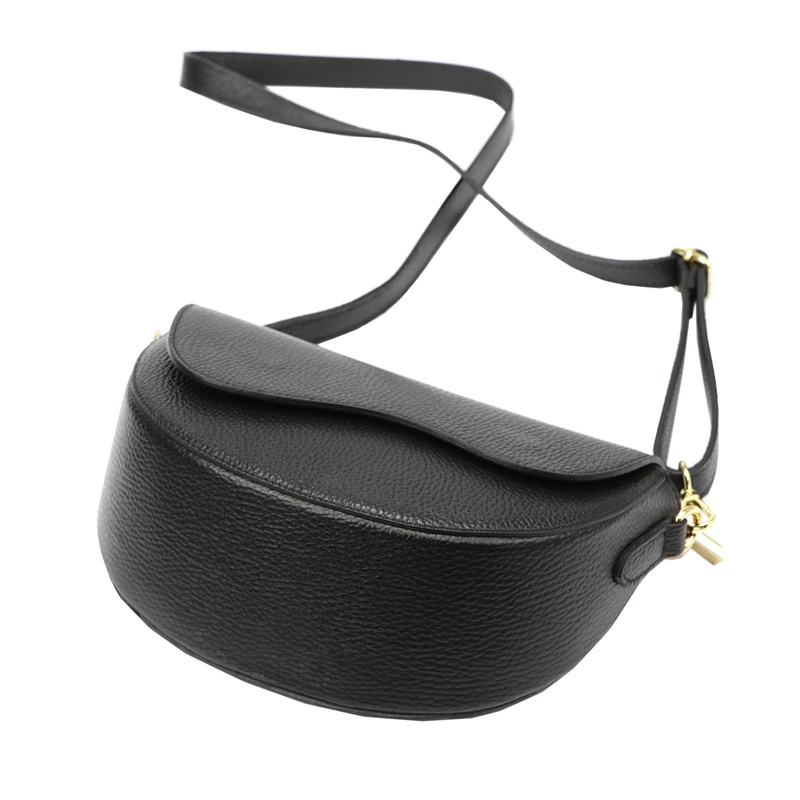 Luka damska skórzana listonoszka półksiężyc Miejska torebka przez ramię