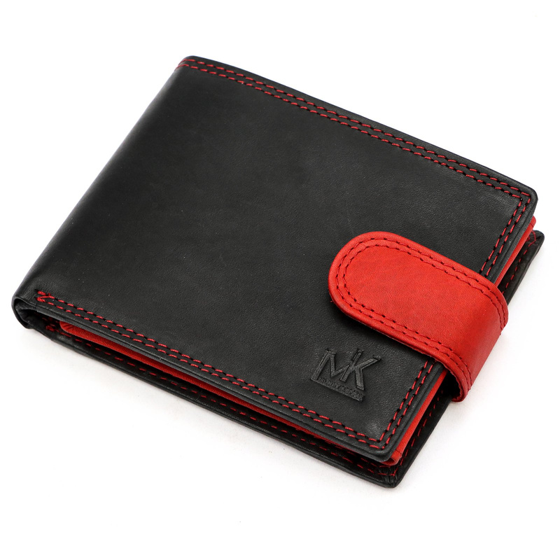 Skórzany męski portfel Money Kepper CNM 5600B RFID