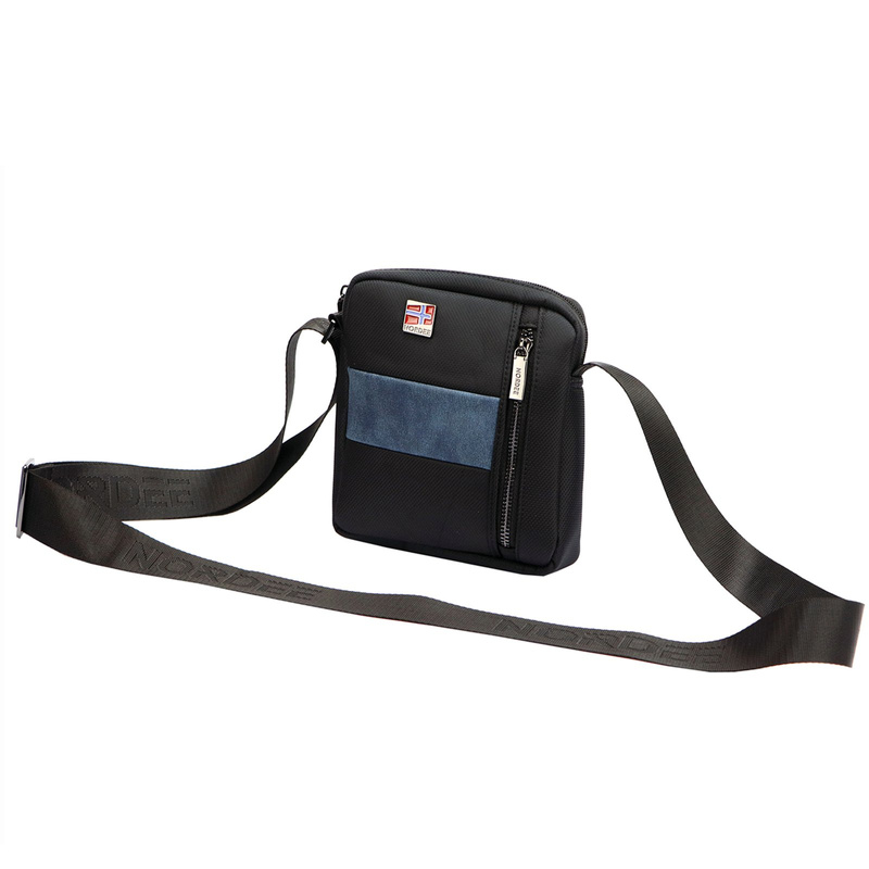Nordee saszetka męska na ramię torba miejska z kieszeniami przez ramię