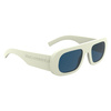 Okulary KARL LAGERFELD KL6188S-105. Okulary przeciwsłoneczne, Kolor biały. Mężczyzna.
