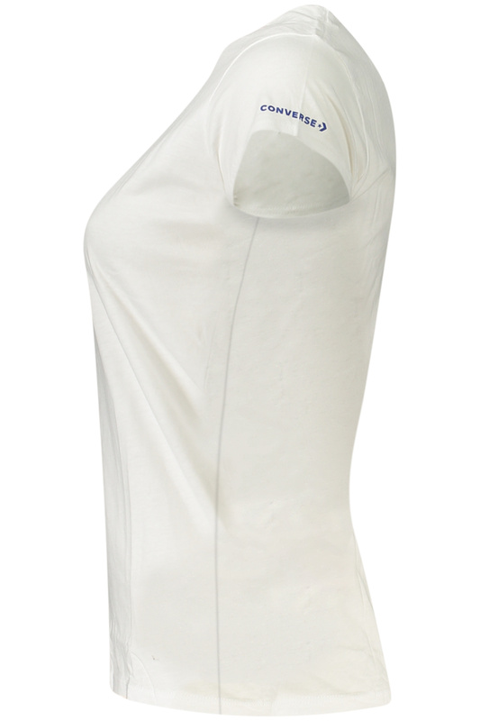 Koszulka z krótkim rękawem dla dziewcząt Converse, biała