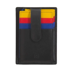 Eleganckie kompaktowe Skórzane zgrabne etui na karty i dokumenty od DuDu