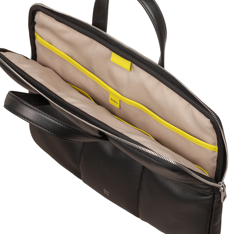 Torba na laptopa torba na dokumenty do pracy ze skóry naturalnej DUDU