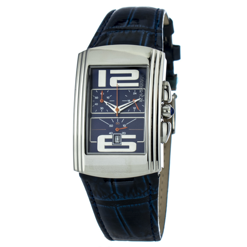 Zegarek CHRONOTECH CT7018B-09. Kwarcowy, Kolor niebieski. Unisex.