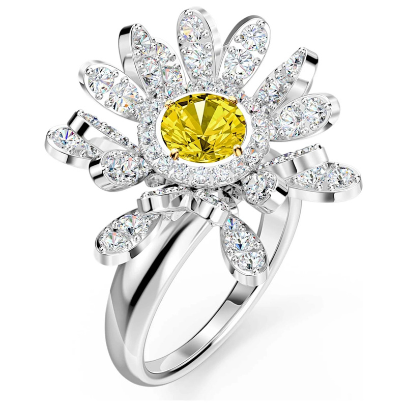 Biżuteria SWAROVSKI 5534936. Pierścionek, Kolor szary. Kobieta.