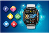 SMARTWATCH MĘSKI GRAVITY GT6-8 - WYKONYWANIE POŁĄCZEŃ, MONITOR SNU (sg020h)