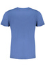 NIEBIESKI T-SHIRT MĘSKI Z KRÓTKIM RĘKAWEM Norway 1963