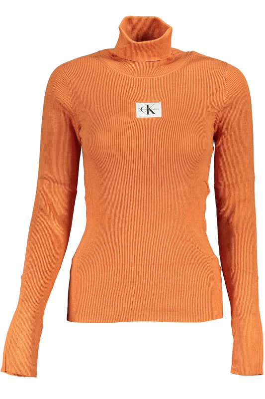 POMARAŃCZOWY SWETER DAMSKI CALVIN KLEIN