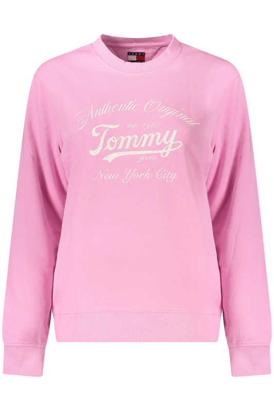 Różowa bluza damska zapinana na zamek TOMMY HILFIGER