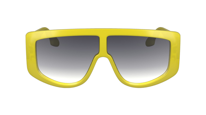 Okulary VICTORIA BECKHAM VB664S-709. Okulary przeciwsłoneczne, Kolor żółty. Kobieta.