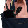 Damski plecak z tworzywa Peterson PTN ALFA NAVY+PINK