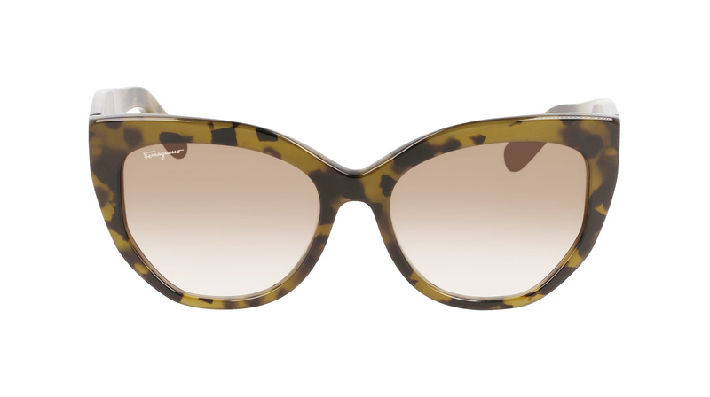 Okulary FERRAGAMO SF1061S-246. Okulary przeciwsłoneczne, Kolor brązowy. Kobieta.