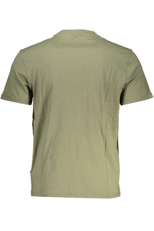ZIELONY T-SHIRT MĘSKI Z KRÓTKIM RĘKAWEM NAPAPIJRI
