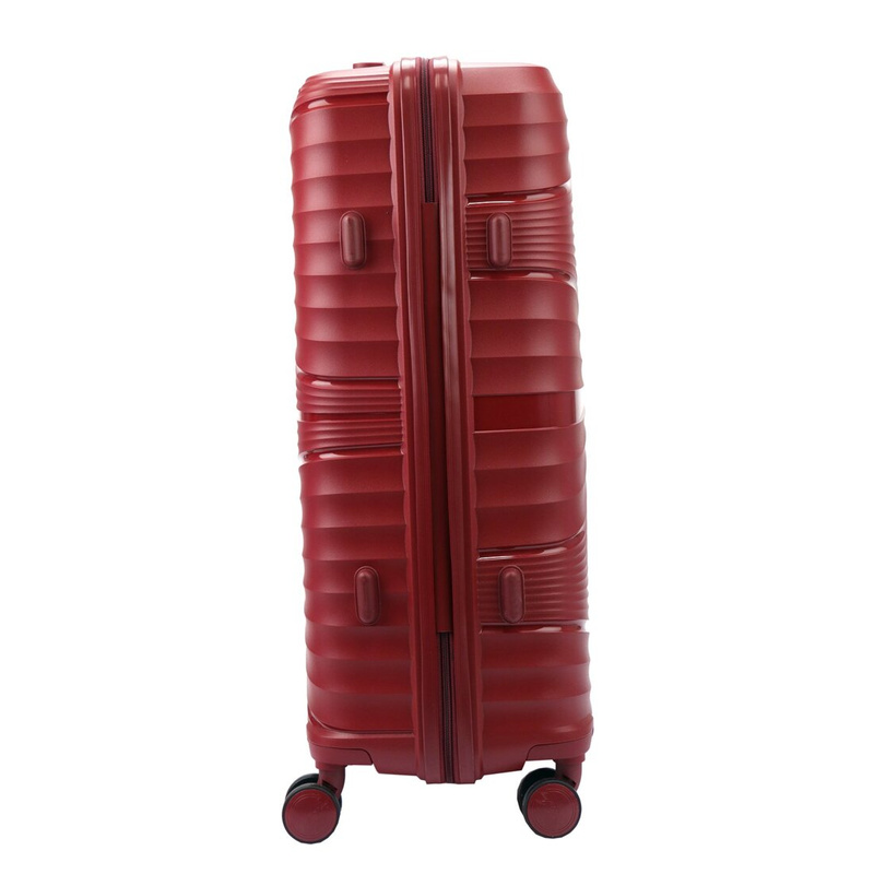 Jony zestaw trzech walizek podróżnych na kółkach z kosmetyczką ABS