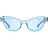 Okulary SKECHERS SE6100-4990V. Okulary przeciwsłoneczne, Kolor niebieski. Kobieta.