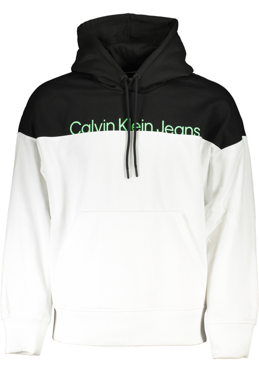 BIAŁA męska bluza przez głowę CALVIN KLEIN
