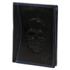 Skórzany męski portfel Money Kepper CDD 5601 SKULL