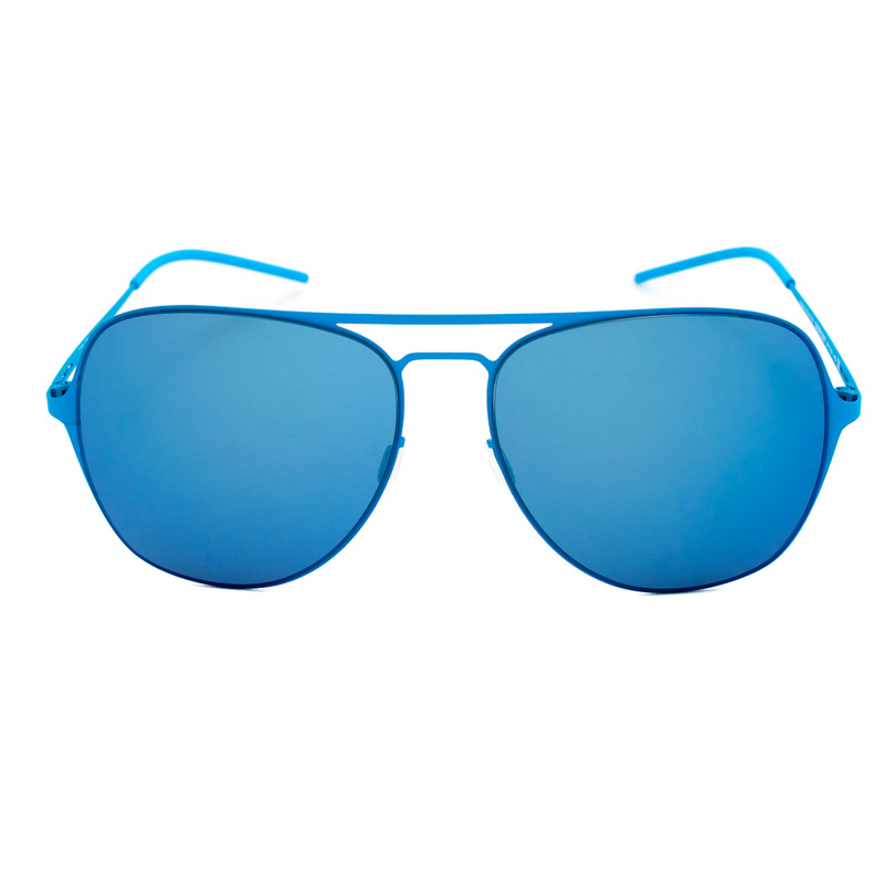 Okulary ITALIA INDEPENDENT 0209-027-000. Okulary przeciwsłoneczne, Kolor niebieski. Mężczyzna.