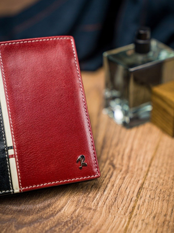 Portfel Skórzany Męski Elegancki RFID Skóra Naturalna Rovicky Duży