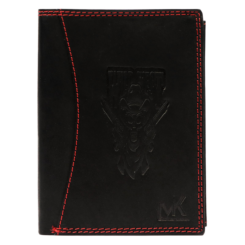 Skórzany męski portfel Money Kepper CDD 5601 WILD WEST