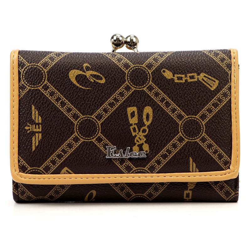 Damski portfel ze skóry ekologicznej Eslee 8905