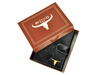 Portfel męski na karty i dokumenty z nubukowej skóry - Buffalo Wild