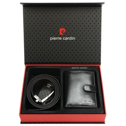 Meski zestaw prezentowy skóra naturalna Pierre Cardin ZG-EX-06