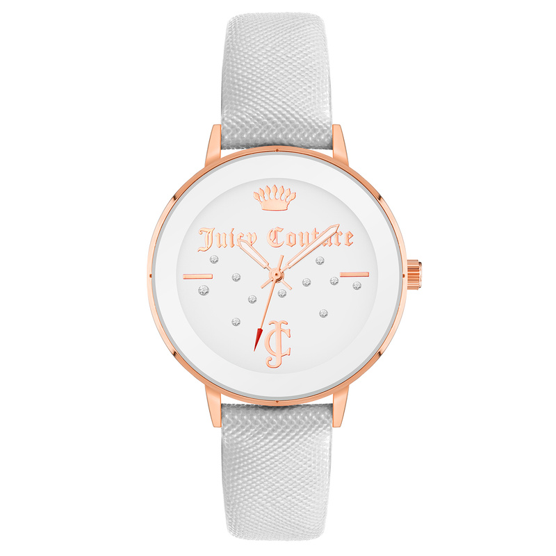 Zegarek JUICY COUTURE JC1264RGWT. Kwarcowy, Kolor biały. Kobieta.