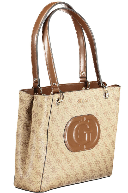 BEŻOWA TORBA DAMSKA GUESS JEANS