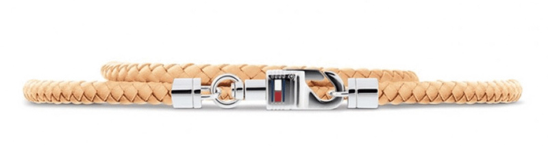 Biżuteria TOMMY HILFIGER 2701065. Bransoletka, Kolor brązowy. Mężczyzna.