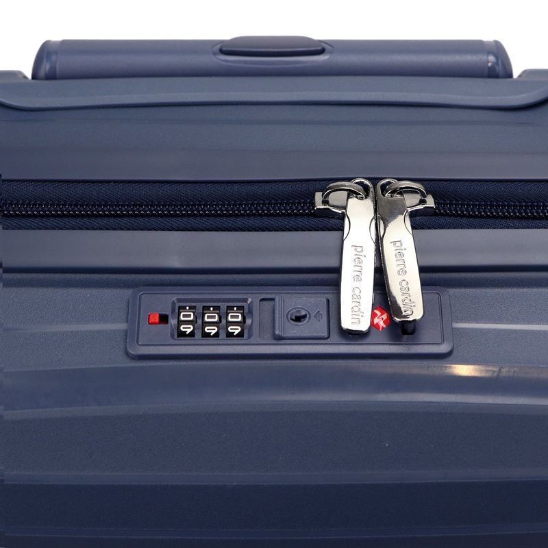 Pierre Cardin mała walizka kabinowa na kółkach ABS z zamkiem szyfrowym