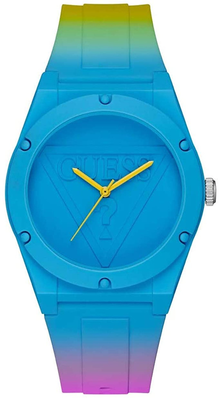 Zegarek GUESS W0979L28. Kwarcowy, Kolor niebieski. Unisex.