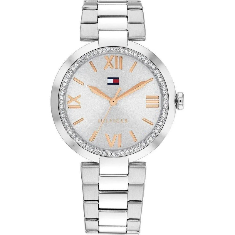 Zegarek TOMMY HILFIGER 1782681. Kwarcowy, Kolor szary. Kobieta.