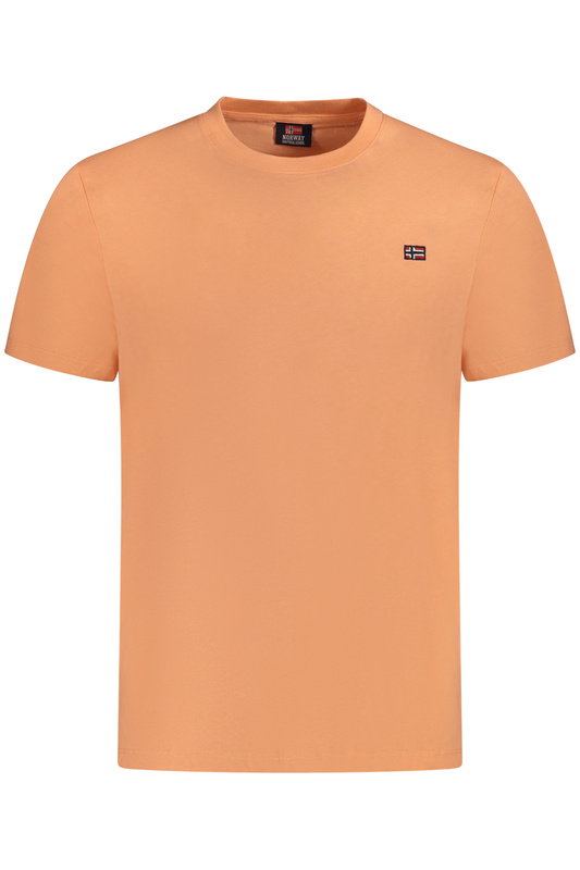 Norway 1963 M�SKA KOSZULKA Z KR�TKIM R�KAWEM POMARA�CZOWA