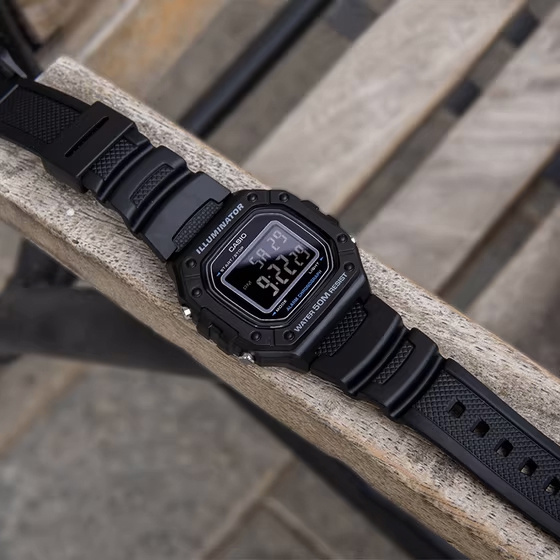 ZEGAREK MĘSKI CASIO W-218H-1B + BOX