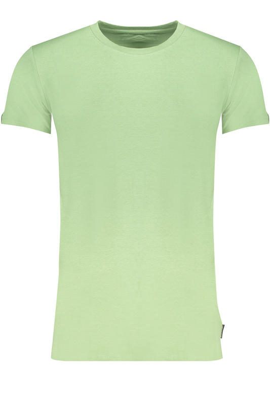 ZIELONY T-SHIRT MĘSKI Z KRÓTKIM RĘKAWEM GAUDÌ