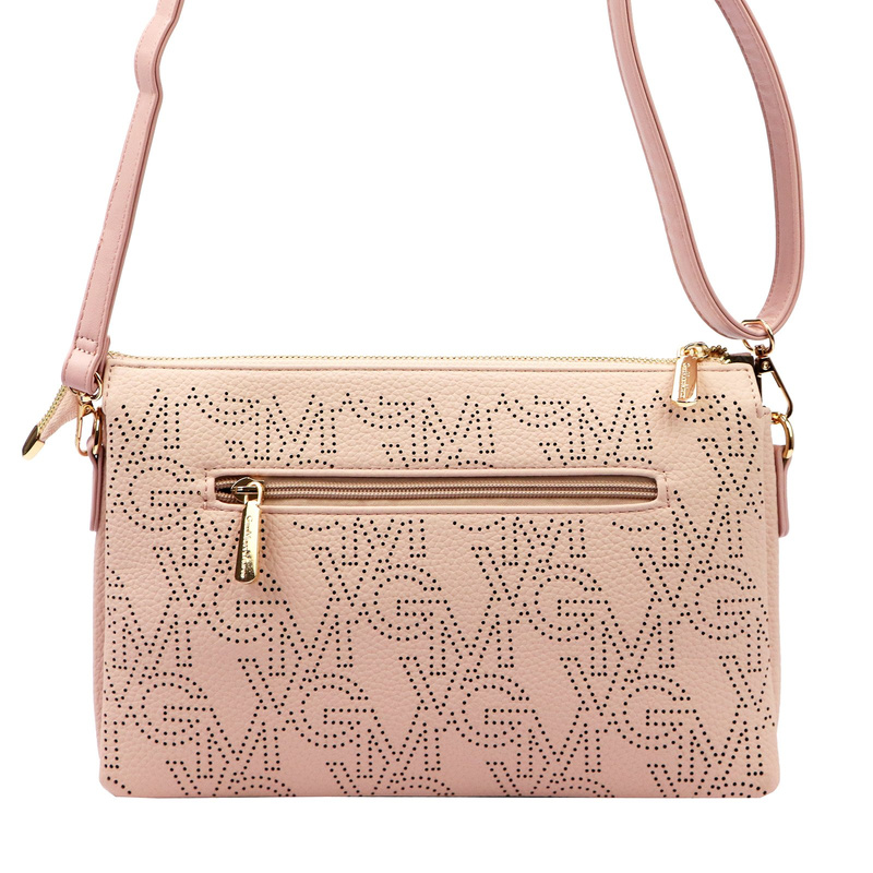 Gian Marco Venturi Listonoszka Na Ramię Damska Mała Skóra Eko Organizer