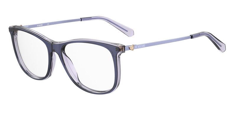 Okulary LOVE MOSCHINO MOL589-RY8. Okulary, Kolor liliowy. Kobieta.