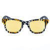 Okulary ITALIA INDEPENDENT 0090-ZEF-001. Okulary przeciwsłoneczne, Kolor pomarańczowy. Unisex.