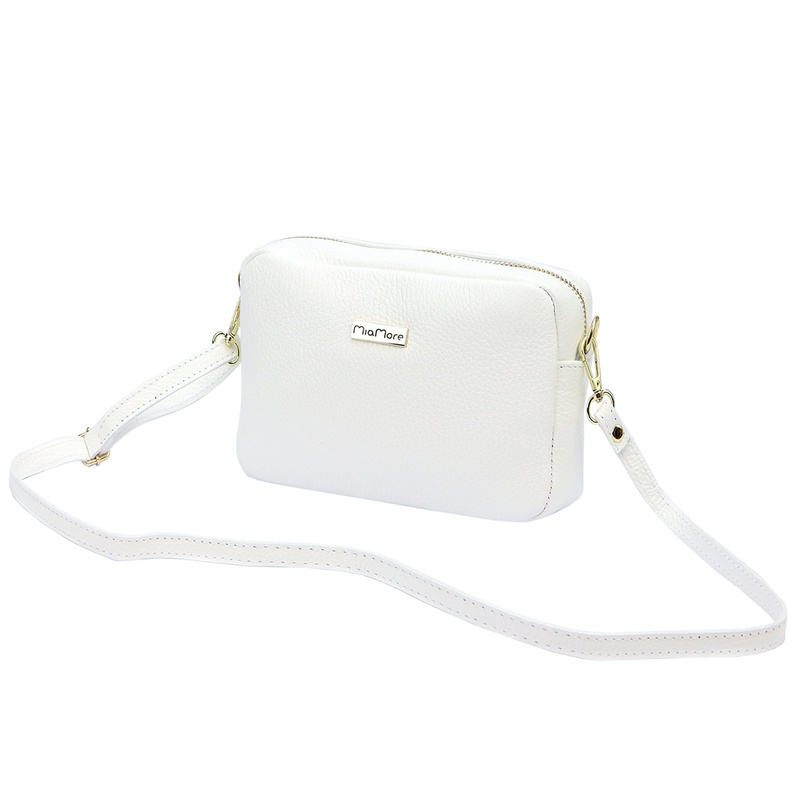 MiaMore damska listonoszka skóra naturalna torebka na ramię miejska