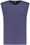 NORWEGIA 1963 MĘSKI NIEBIESKI TANK TOP