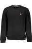 CZARNA BLUZA MĘSKA TOMMY HILFIGER BEZ ZAMKA