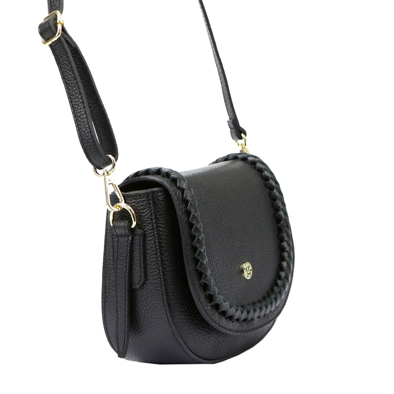 Gregorio damska listonoszka skóra naturalna torebka z klapą na mages