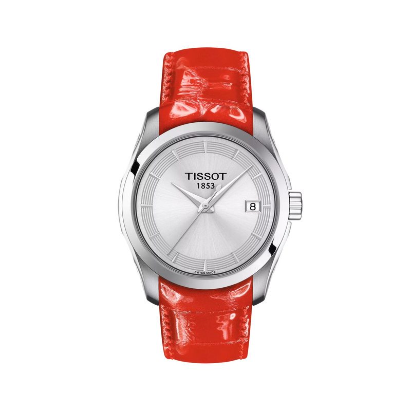 Zegarek TISSOT T035210160310. Kwarcowy, Kolor biały. Kobieta.