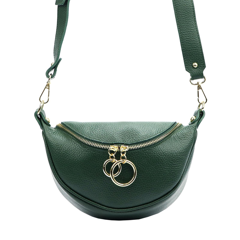 Vera Pelle damska listonoszka skóra naturalna torebka przez ramię miejska