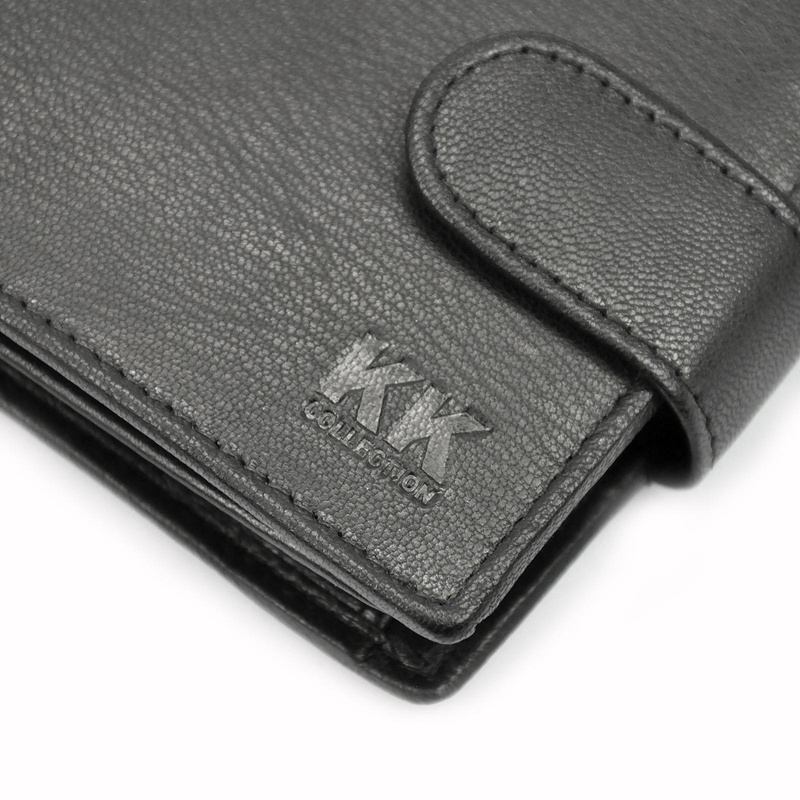 Money Kepper portfel męski skóra naturalna rozbudowany kompaktowy