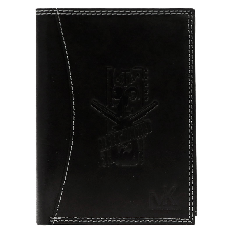 Skórzany męski portfel Money Kepper CDD 5601 REBEL VINTAGE