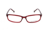 Okulary ERMENEGILDO ZEGNA VZ35380954. Okulary, Kolor czerwony. Unisex.