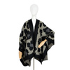Ponczo Cozy Leopard