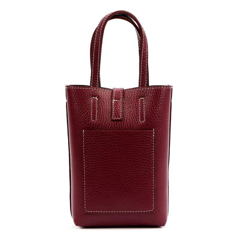 Luka damska skórzana listonoszka torebka do ręki Mała zgrabna i stylowa